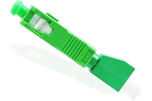 EDDRFY Cable de fibra óptica, adaptador de fibra óptica LC/APC hembra a SC/APC macho, conector monomodo SM Simplex, convertidor híbrido para redes y paneles de elaboración de cerveza