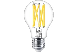 Classic: LED-ljuskälla, 100W, E27, A60, Klart glas, varmvitt ljus, 2700 kelvin, dimbar