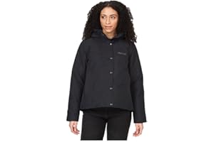 Marmot Wodoodporny, izolowany płaszcz zimowy z kapturem, ciepła i wiatroszczelna parka puchowa, lekka, pakowalna kurtka outdoorowa Kobiety Wm's Chelsea Short Coat (1 w zestawie)