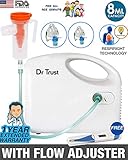 Dr Trust USA Bestest Compressor Nebulizer Machine for Kids and Adults (White)