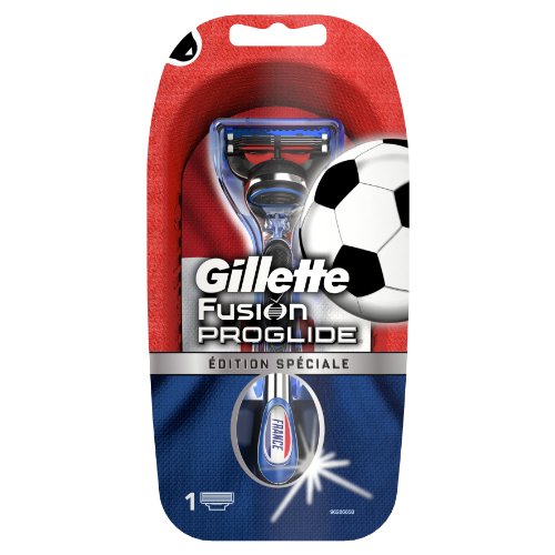 Gillette Fusion Proglide Handle and 1 Blade Brazil Special Edition