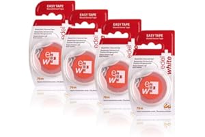 edel+white® Easy Tape Fil dentaire ciré lot de 4
