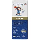 Vitafenix &Ccedil;inko I&ccedil;eren &Ccedil;ocuklar I&ccedil;in &Ccedil;ilek Aromalı Sıvı Takviye Edici Gıda 150 ml