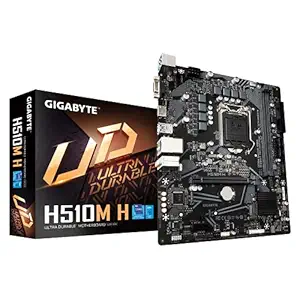 GIGABYTE H510M H Ultra Durable Motherboard with 6+2 Phases Digital VRM, PCIe 4.0* Design