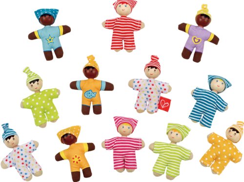 Preisvergleich Produktbild Hape Happy Babies (set of 12)