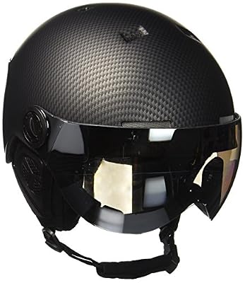 Black Crevice Crevice casque de ski-noir Black Carbon/White 54-57
