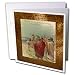 Produktbild 3dRose gc_6221_2 Grußkarten, Motiv: Hirten und der Stern von Bethlehem, Vintage-Stil, 15 x 15 cm, 12 Stück