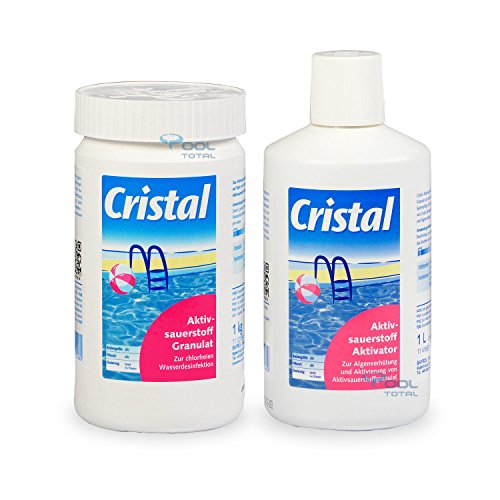 Spar-SET Cristal 1,0 kg Aktivsauerstoff Granulat + 1,0 l Aktivsauerstoff Aktivator