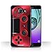 Produktbild Stuff4 Hülle / Case für Samsung Galaxy A5 (2016) / Rot Muster / Playstation PS4 Kollektion