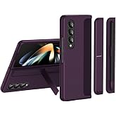 Gpack Samsung Galaxy Z Fold 5 ile Uyumlu Standlı Sert Kapak, M&uuml;rd&uuml;m