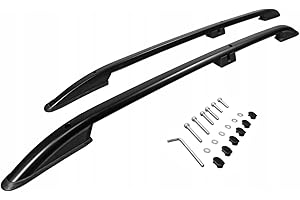 ‎CHROMEMASTER CHROMEMASTER | Dachreling Dachträger | Kompatibel mit VW Caddy 2010-2020 Short; Zur Befestigung der Dachgepäckträger, Dachboxen oder Dachfahrradträger | Robuste Konstruktion aus Aluminium