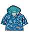 Hatley Baby Boys Infant Sea Creatures Raincoat, Blue, 12-18 Months