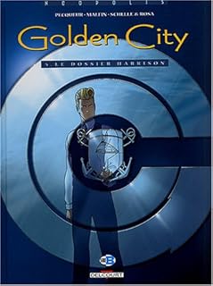 jaquette livre Golden City, tome 5 : Le Dossier Harrison
