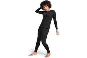 LAPASA Conjunto Ropa Termica Mujer Extra Calido Set Interior Camiseta Manga Larga Malla Termico Deportiva Invierno Frio Extremo Deporte Esqui Montaña Thermoflux L17/L41/L44