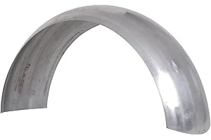 HANSEN STYLING PARTS Universeller Heckfender aus Stahl, oberflächenverzinkt Breite: 200 mm Dicke: 1,5 mm