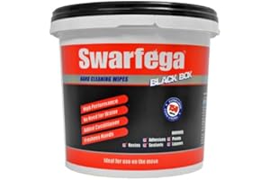 REJEL SWARFEGA BLACK BOX HAND WIPES PAINT RESIN GLUE BONDING ADHESIVE LAQUERS SEALANT