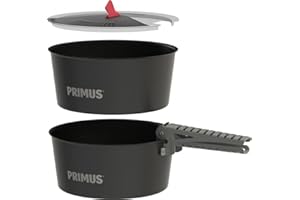 Relags Primus Litech - Batería de Cocina (2 x 2, 3 L, 2,3 L), Multicolor