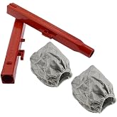 Fantom DU 2000 Speedy,P 1200 Pratik, P 1300 Pratik XL, Pratic S P1200 ile Uyumlu Kırmızı Boru Takımı ve Toz Torbası Seti