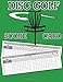Produktbild Disc Golf Score Card: 100 Sheets Golf Score Keeper, Golf Notebook, Golf Scorebook