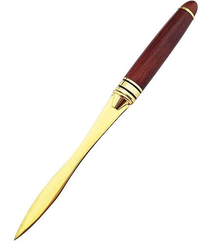 Uxcell Letter Opener, 8 Pcs Stainless Steel Lightweight Handle Envelope Opener Mail Opener Letter Slitter For Office Home Box Open 4 Colors