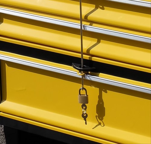 Metall Werkzeugtrolley XXL Type 305BBBC -> jetzt neu mit Schubladenverriegelung und Schloss von AS-S - 4