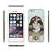 Produktbild iProtect Schutzhülle Apple iPhone 6 6s Soft Case Hülle Kleopatra Katze Edition hellblau
