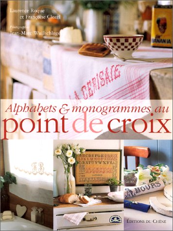 couverture de : Alphabets et monogrammes au point de croix