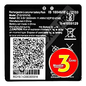 X88 PRO Original Battery Compatible with Jio FI 6, JMR 1040, JIO WiFi 6, JIO Router 1040, JIO JMR 815 JIO DONGE 6, JIO Router 6 (ZT-GY974745) 3000 MAH (3 Months Warranty)