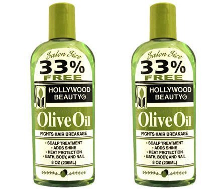 Hollywood Beauty Olive Oil Treatment (2 pack offer x 236ml)