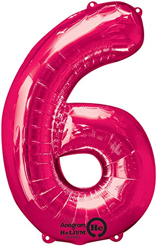Anagram Balloons 2829001 Foil Balloon, 34", Pink