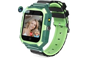 EURHOWING 4G Kinder Smartwatch mit GPS Telefon Uhr, IP67 Wasserdicht Smart Watch Kinder mit WLAN Videoanruf Kamera SOS, Schrittzähler, Weihnachten Geburtstag Geschenke für Kinder Jungen Mädchen