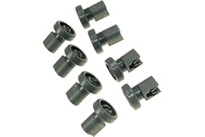 Zanussi Geschirrspüler-Oberkorbrollen, Grau, 8 Stück (Original-Teilenummer 50286967000)