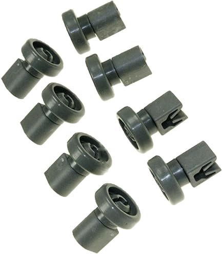 RUOTA DESTRA CESTO LAVASTOVIGLIE AEG REX ELECTROLUX ZANUSSI ZOPPAS ORIGINALE - Foto 4