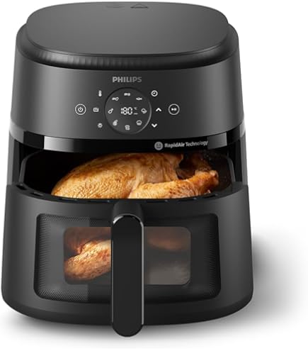 Sencor SFR 6550BK Air Fryer: Friggitrice Ad Aria 6,5 L Con Display LED E 1600W