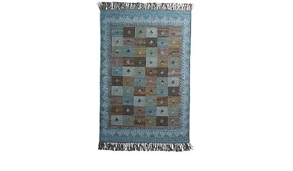 Heine Home Unisex Kelim Blau Auch Als Galerie Amazon De Kuche