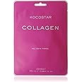 Kocostar Vegan Facial Sheet Mask Collagen | Firming And Hydrating Treatment For Revitalized Skin | Pack Of 1, 25Ml