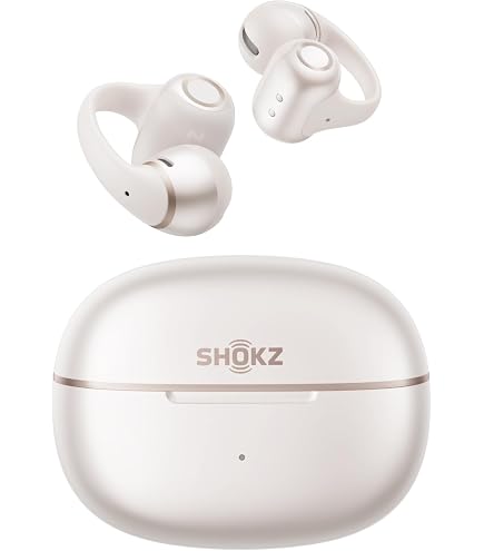 SHOKZ Clip-On Earbud Carrying Case-White: Amazon.co.uk
