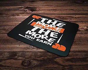 feeling hub Anti-Skid Designer Gaming Mouse pad for Laptops Desktop PC Gaming Wireless Mouse for Office Girls Boys Kids pro Player Creative Motivation