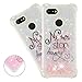Produktbild COTDINFOR Google Pixel 3 hülle Cute Glitzer Handyhülle Sparkle Bling Flüssigkeit Treibsand Schutzhülle Stoßfest Weich Silikon hülle für Google Pixel 3 Pink Dreaming YB.