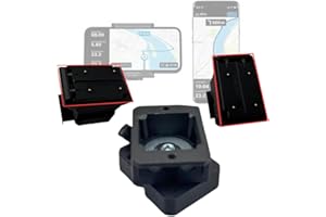 Generisch Werkzeuglos Drehbarer 90 Grad Vertikal Hochformat Adapter passend für Bosch Smartsystem/Smartphone Grip & KIOX 300/500