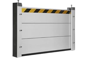 LIANGERMAO Aluminio Barrera contra inundaciones, Barrera anti inundaciones, Protección contra inundaciones de puertas, Puede utilizarse en garajes, fábricas, metros, entradas y salidas de viviendas (100 * 40cm)