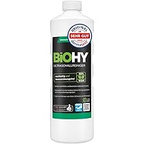 BiOHY Ultrasone reiniger (1 Liter Fles) | intensieve en milde reiniging van glazen, goud, munten en sieraden| CONCENTRATE voor ultrasoonbad ( Ultraschallreiniger