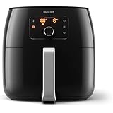 Philips Airfryer XXL Premium - 7,3 L, Friggitrice Senza Olio, Tecnologia Rapid Air e Fat Removal, App HomeID (HD9762/90)