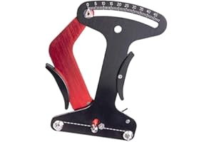 POFET Outil de Mesure de Tension pour Rayons de vélo en Alliage Al CNC précis s'adapte à Tous Les Rayons