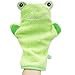 Lvge Animal Baby Wash Mitts Green Frog