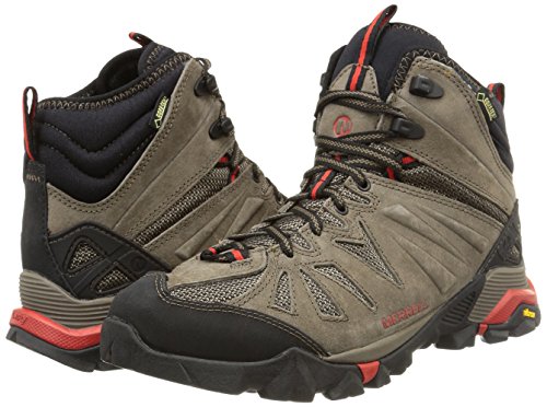 Merrell Capra Mid, Zapatos de High Rise Senderismo para Hombre, Marrón (Boulder), 46 EU - Merrell