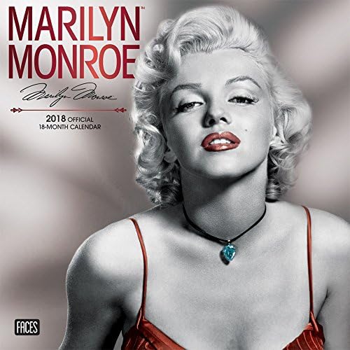 MARILYN MONROE 2018 CALENDAR OFFICIAL UK SQUARE ( 30cm x 30cm ) WALL NEW AND FACTORY SEALED BY BROWN TROUT