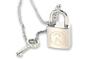 AYA Collier 50 cm s cadenas avec clé rockstar boutique Cosplay Pidak