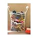 Produktbild Bad Spielzeug Aufbewahrung Organizer, huijukon Quick Dry Bad Spielzeug Aufbewahrung, groß Mesh Bad Spielzeug Halter + 4 Saugnapf Haken (45,7 x 53,3 cm)