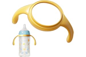 DEMAXIYAD Mam Flaschengriffe, Hold My Bottle Flaschen Griffe,Silikon-Babyflaschenhalter, Rutschsichere Griffe Für MAM Flaschen & MAM Trainer, Speziell Entwickelt Für Kleine Babyhände, 0+ Monate